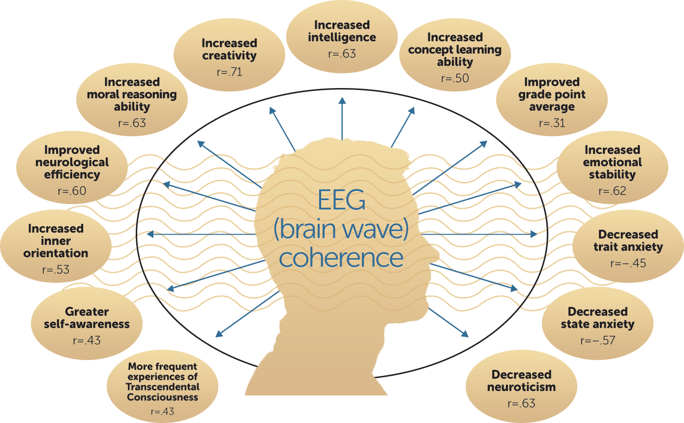 transcendental meditation brain waves